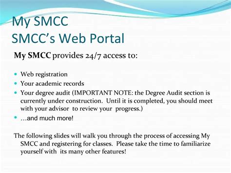 ers portal smmc|SMCC STUDENT PORTAL .